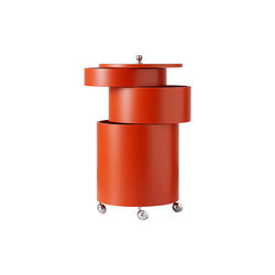 Barboy Side Table, orange