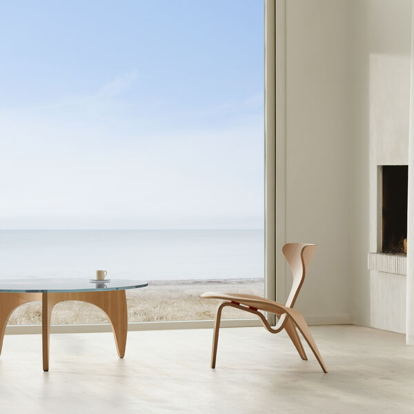 PK0 A&trade; loungestol, oregon pine, Fritz Hansen