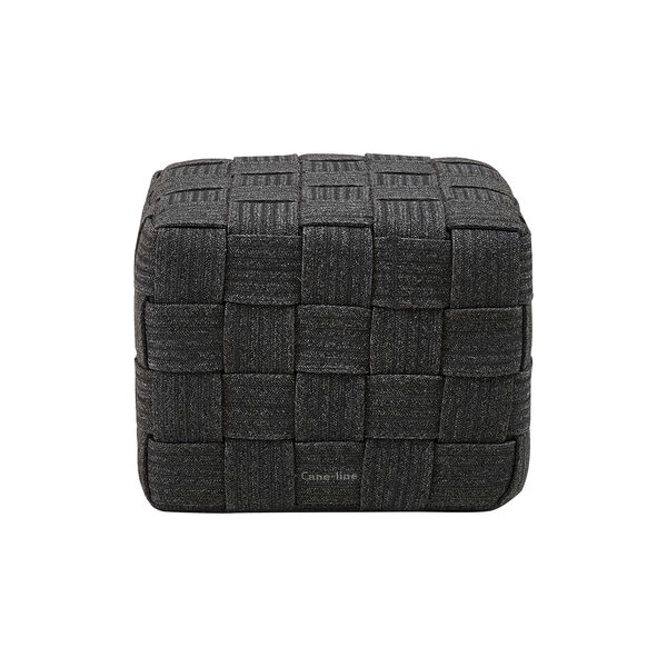 Cube fotskammel, dark grey Cube fotskammel, dark grey, Cane-line