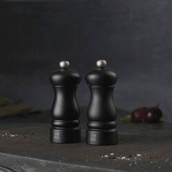 Clermont salt- og pepperkvern sett, sort, Peugeot