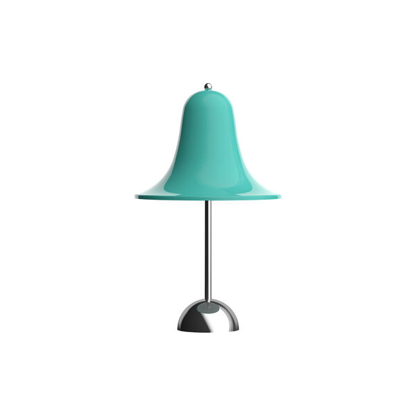 Pantop Portable Table Lamp, light teal, Verpan