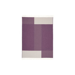 Layer pledd x Illums Bolighus, purple, Northern
