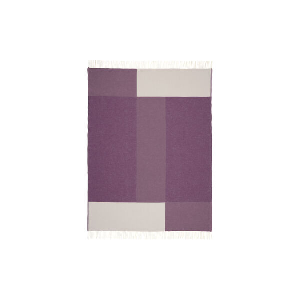 Layer pledd x Illums Bolighus, purple, Northern