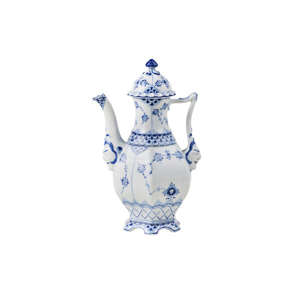 Musselmalt Helblonde kaffekanne 50 cl, Royal Copenhagen