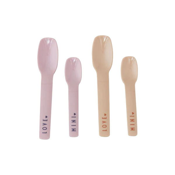 MINI FAVOURITES CUTLERY, lavender/beige, Design Letters