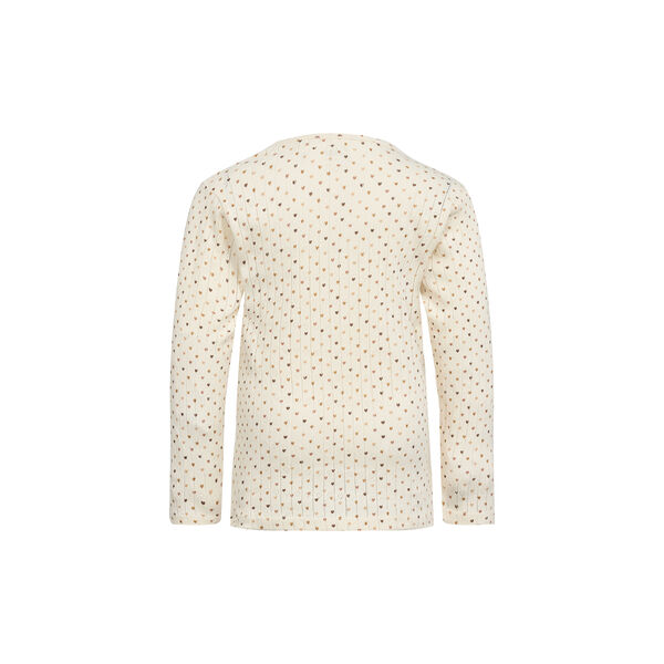 T-shirt Lang ermet, antique white, Sofie Schnoor