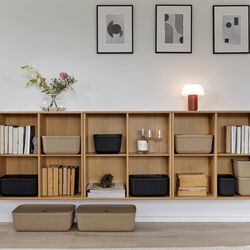 Pulp oppbevaringsboks, black, Zone Denmark