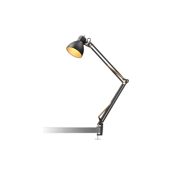 ARCHI T1 Junior bordlampe, black/gold, Nordic Living
