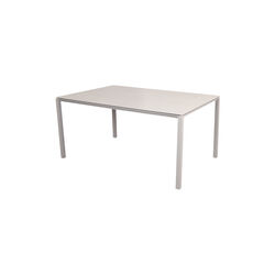 Pure spisebordunderstel 150x90 cm, taupe/aluminium, Cane-line