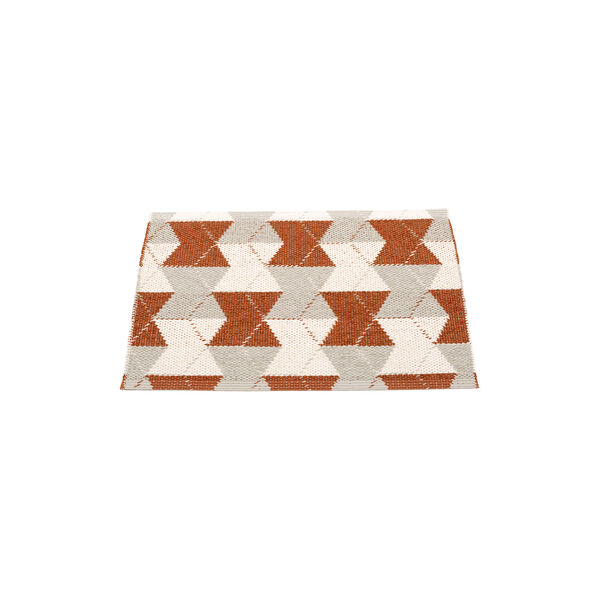 Trip gulvl&oslash;per, rust/linen/vanilla, Pappelina