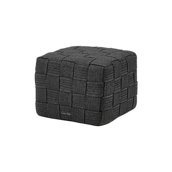 Cube fotskammel, dark grey Cube fotskammel, dark grey, Cane-line