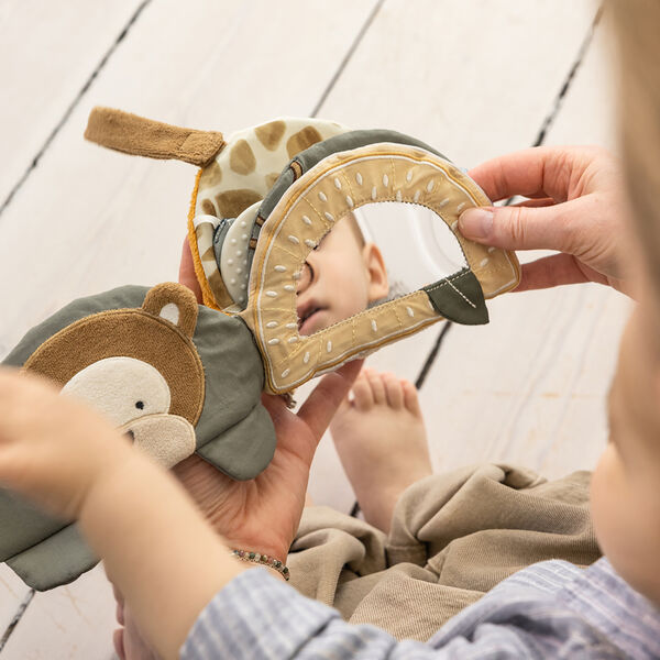 Turbo the Turtle Aktivitetsbok i stoff, Sebra