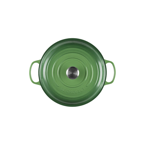 Signature st&oslash;pejern buffetgryte 30 cm, bamboo green, Le Creuset