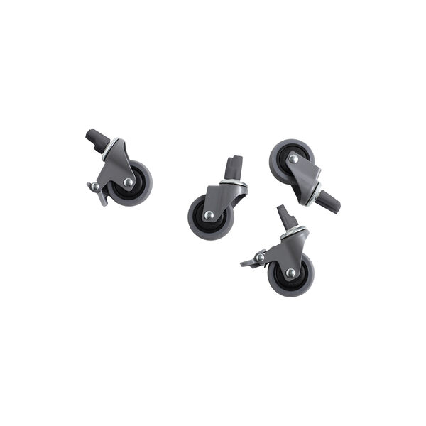 HAY Colour Crate hjul, grå, HAY