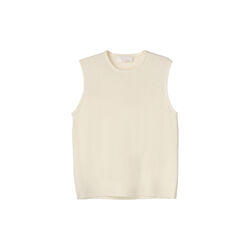 Classic Wool Tank, macadamia, FWSS