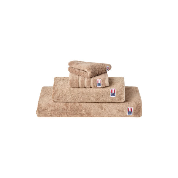 Original Towel Taupe | Taupe Brown | H&aring;ndkle, Lexington