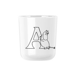 Moomin ABC kopp A, moomin white, RIG-TIG
