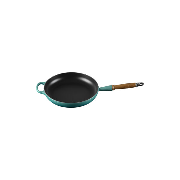Signature st&oslash;pejern stekepanne med treh&aring;ndtak &Oslash; 28 cm, bleu riviera, Le Creuset