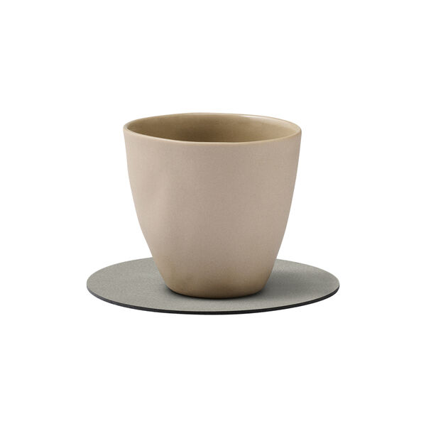 Nupo glassbrikke Circle, light grey, LIND DNA
