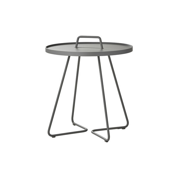 On-The-Move sidebord, light grey, Cane-line