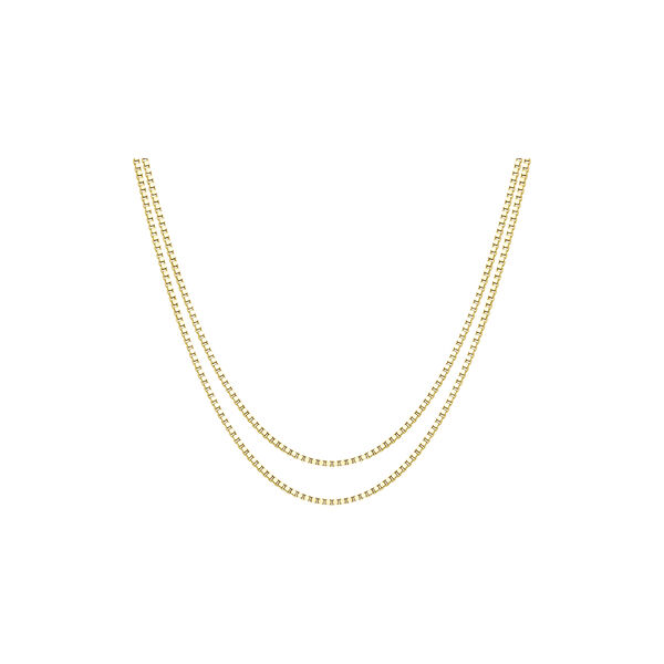 Nova Double Necklace, gold, Nila Noor