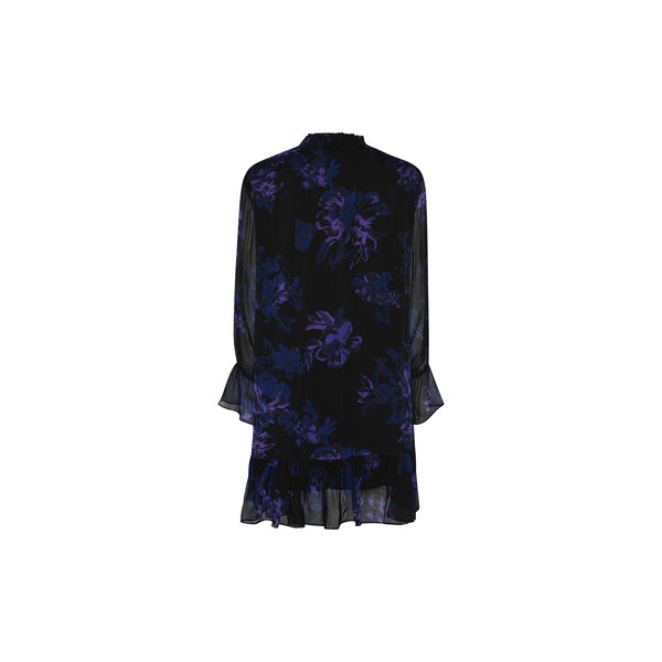 TrilobaBBViljas Dress, purple flower, Bruuns Bazaar