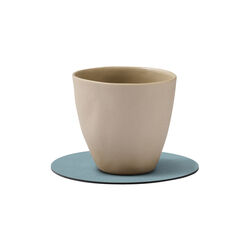 Nupo glassbrikke Circle, light blue, LIND DNA