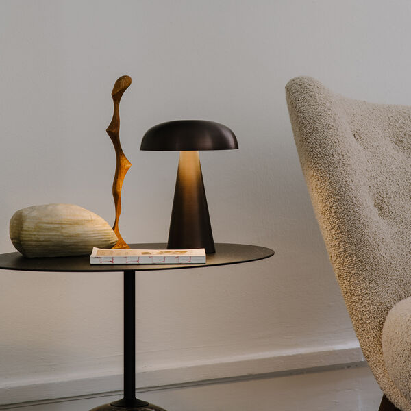 Como SC53 oppladbar bordlampe, bronzed brass, &Tradition