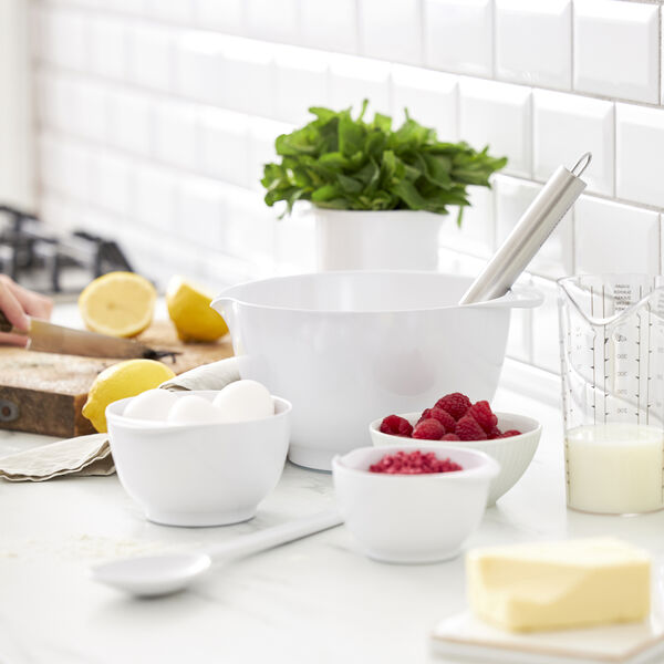 NEW Margrethe bolle, hvit, Rosti