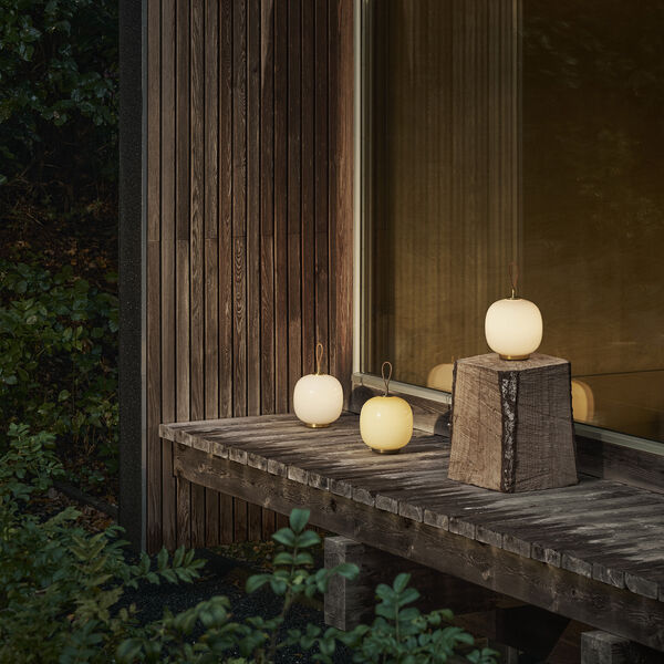 VL45 Radiohus Portable Lamp, pale rose, Louis Poulsen