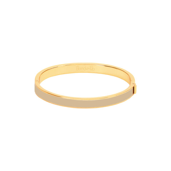 BANGLE armb&aring;nd 7 mm T1, mastic beige, bangle up