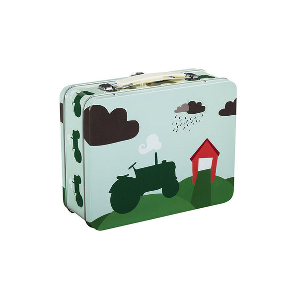 Koffertboks - Traktor og låve, Blafre