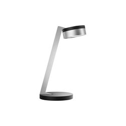 BLADE T1 SLIM bordlampe, matt black/satin silver, LIGHT-POINT