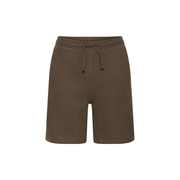 CFULF 0210 Waffle Shorts, wren, Casual Friday
