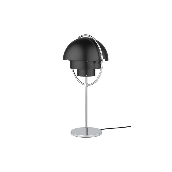 Multi-Lite Table Lamp, black semi matt/chrome, GUBI