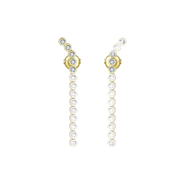 Sofie Drop Earrings, gold, Nila Noor
