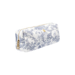 Velvet Tool Pouch, country blue savannah pattern, DARK department