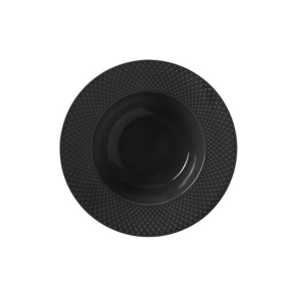 Rhombe Earth dyp tallerken &Oslash; 24.5 cm, slate, Lyngby Porcel&aelig;n