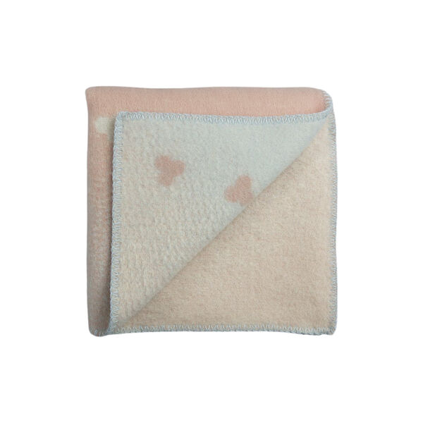 Melvin Halvpledd, Light Rosa/Light Lue Melvin Halvpledd, Light Rosa/Light Lue, Røros Tweed