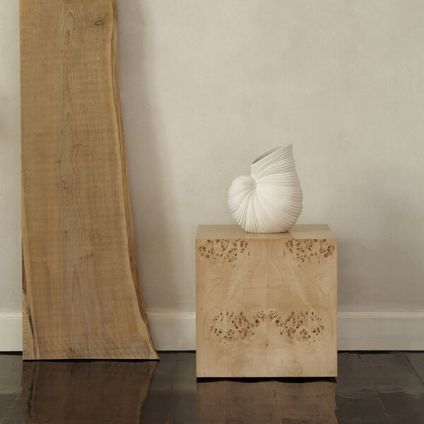Shell vase, off-white, Ferm Living