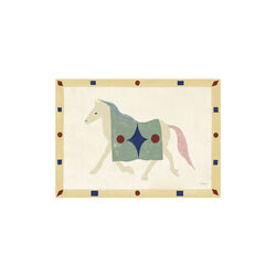 Horse Geometri 30x40 cm, Poster & Frame