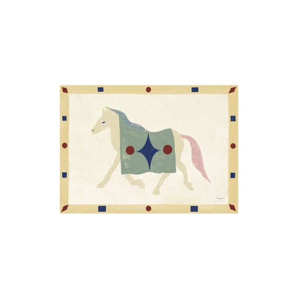 Horse Geometri 30x40 cm, Poster & Frame