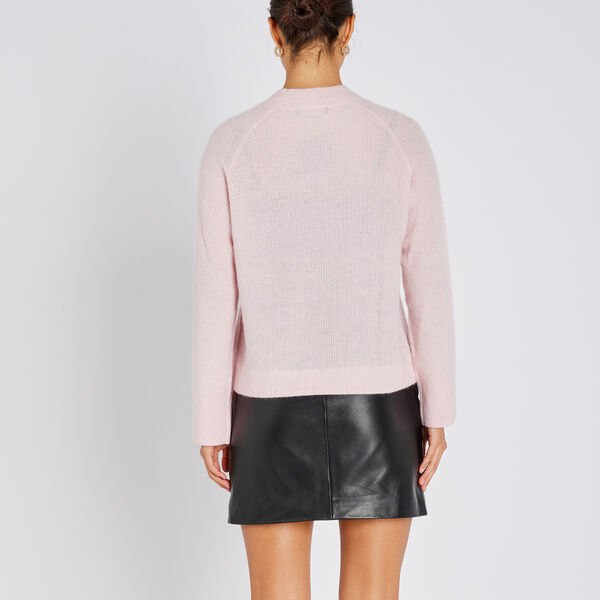 FluffyBBAma knit, light rosa, Bruuns Bazaar