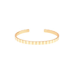 INÈS Armring, hvit sand, bangle up