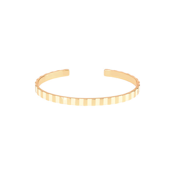 INÈS Armring, hvit sand, bangle up