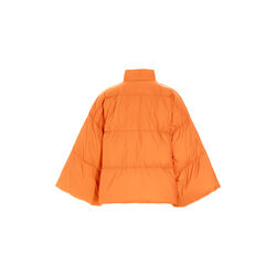 Feather down jakke med knytning, sporty orange Feather down jakke med knytning, sporty orange, BITTE KAI RAND
