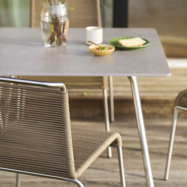 M20 Teiklgård hagestol, brun, FDB Møbler