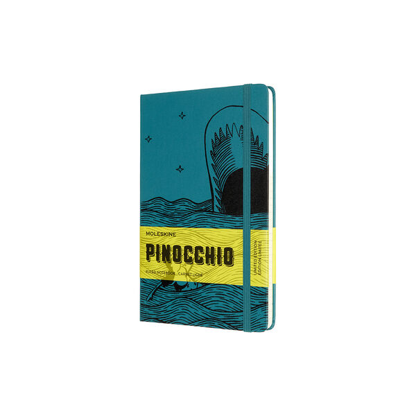 Pinocchio Dogfish Notebook linjert, multifarget, Moleskine
