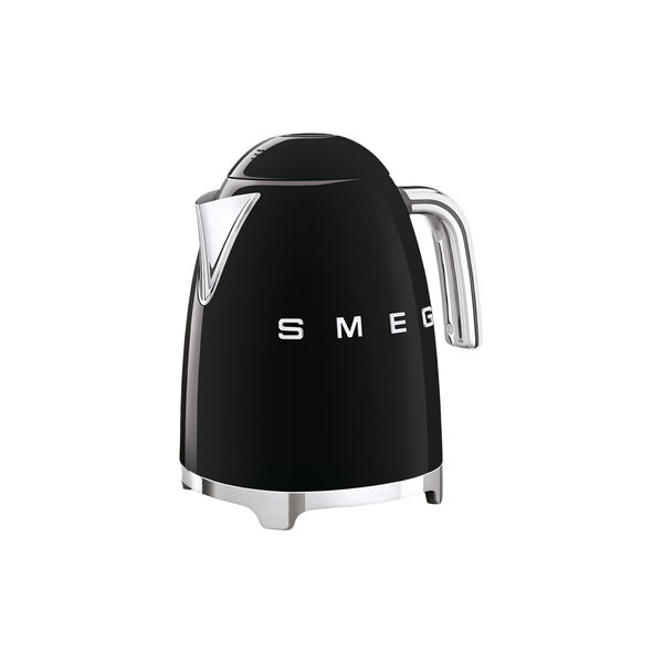 Vannkoker, skinnende svart, Smeg