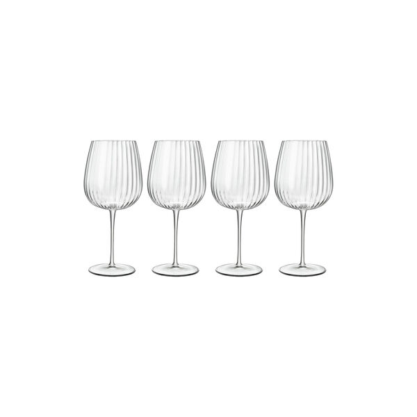 Optica Gin & tonic-glass burgundy, 4 stk, Luigi Bormioli